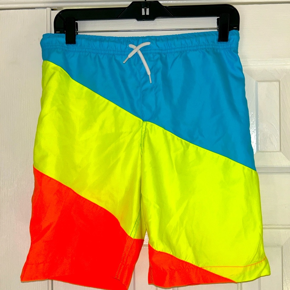 Colorful kid’s Swim Shorts Lands End XL